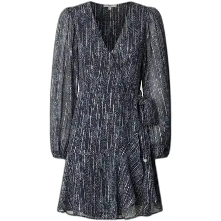 Pepe Jeans Maisa Lang Mouw Jurk Grijs M Vrouw