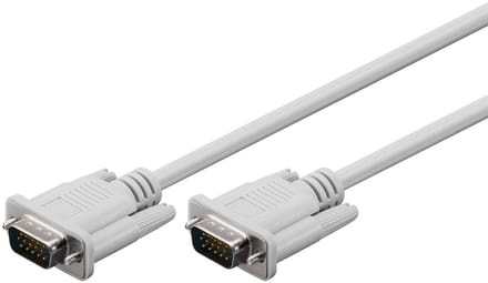 Goobay 68314 VGA kabel 5 meter VGA (D-Sub) Grijs