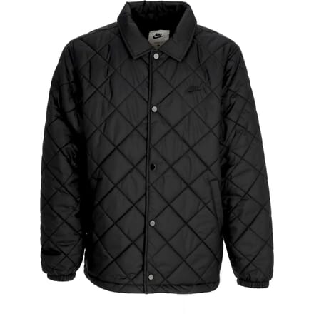 Coach Jacket Men Club Therma-fit Jacket Zwart/zwart/zwart