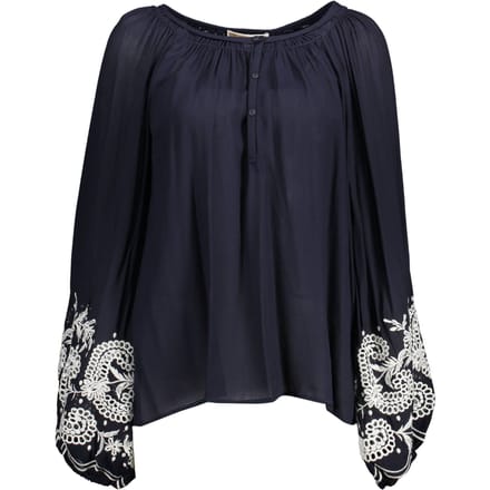 Geborduurde Blouse Model Ko12348