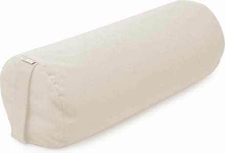 Yoga-Bolster yin - rund - Samtosha - organic cotton