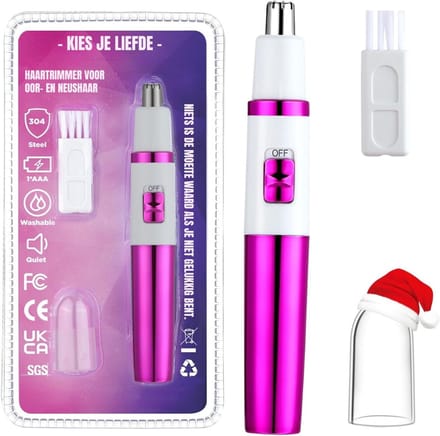 SCH® Neustrimmer Vrouwen - Neustrimmer - Roze - 16cm x 8cm x 2cm