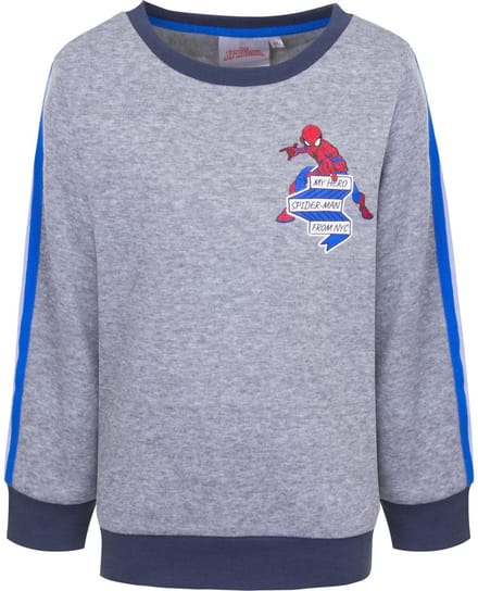 Marvel Spiderman Sweater Grijs Maat 98