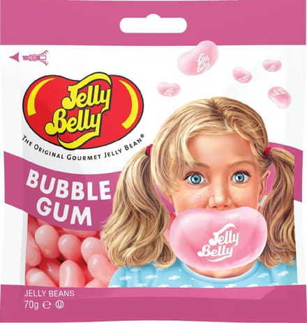 Jelly Beans | Bubblegum / Kauwgom 70g zakje