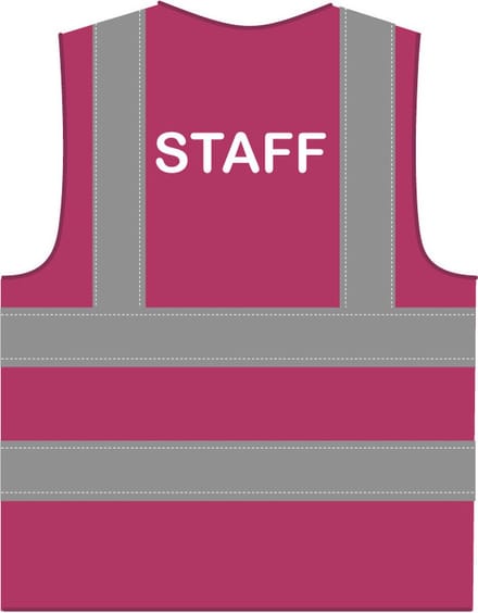 Staff hesje RWS lichtpaars