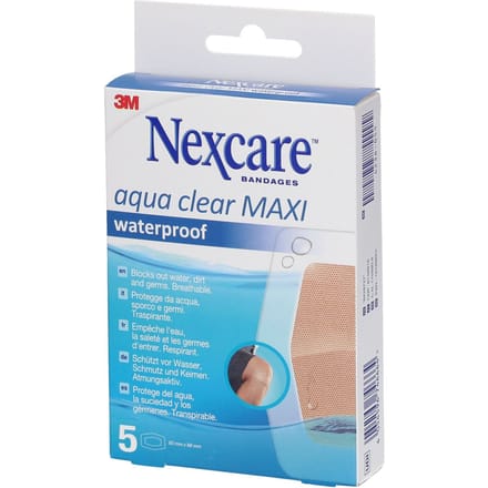 Nexcare™ Aqua Clear Maxi 5 Pleister