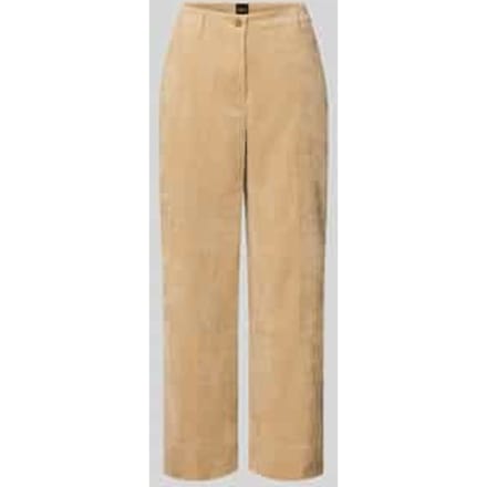 Regular fit corduroy broek met riemlussen model 'C_TACODI'