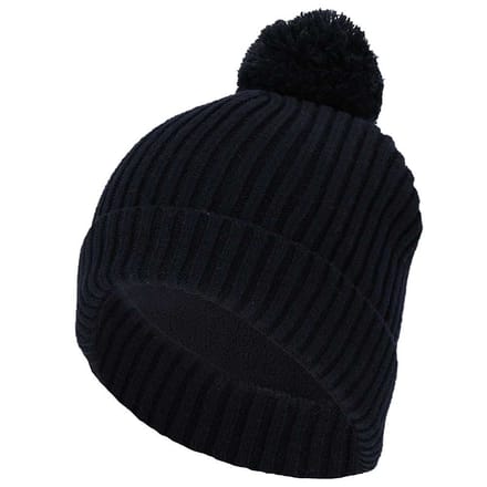 Baby Muts - Ribbed + Pompon - Marine blauw / 1-2 Jaar