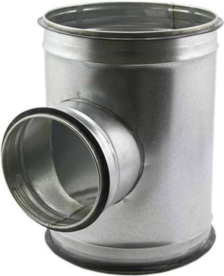Econox T-stuk Ã˜ 450mm - Ã˜ 200mm voor spirobuis (90Â°)