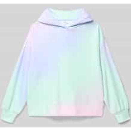 regular fit hoodie van katoenmix