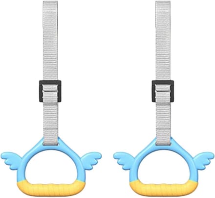 Gymnastiek Ringen - Turnringen Kinderen - Krachttraining Binnen - Verstelbare Lengte - Set van 2 - Meerkleurig