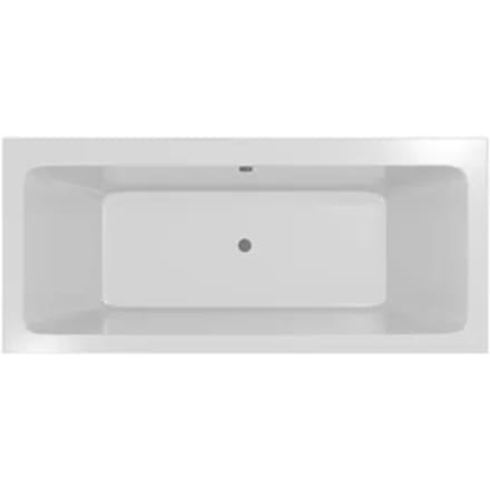 Allibert Ligbad Edena Duo Square -180x80cm - Wit