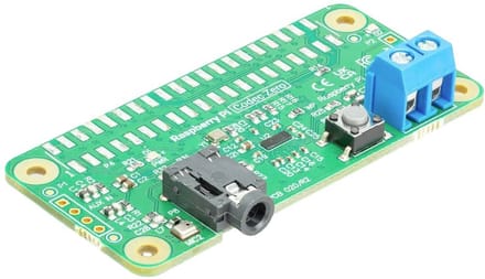 Raspberry Pi® IQaudio Codec Zero Raspberry Pi geluidskaart
