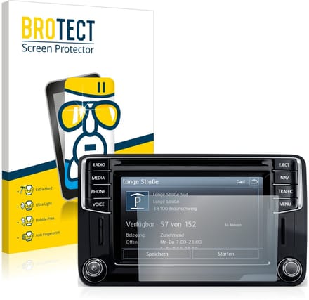 Screenprotector voor Volkswagen Caddy 2015 Discover Media 6.5" 2015 Beschermglas transparant