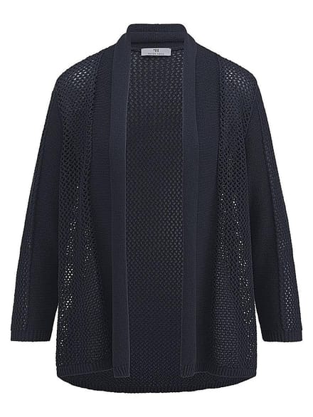 Vest 3/4-mouwen Van Peter Hahn blauw