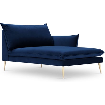 Chaise Longue Elio rechts velvet | Milo Casa