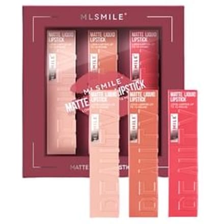 MLSMILE - Matte Liquid Mipstick Set - A #Set A
