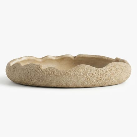 Arc Schaal Aardewerk - Beige - ⌀ 30 cm