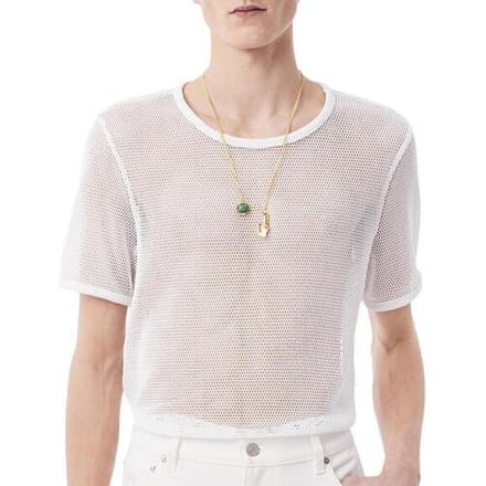 T-shirt Korte Mouw Lacoste Runway Mesh