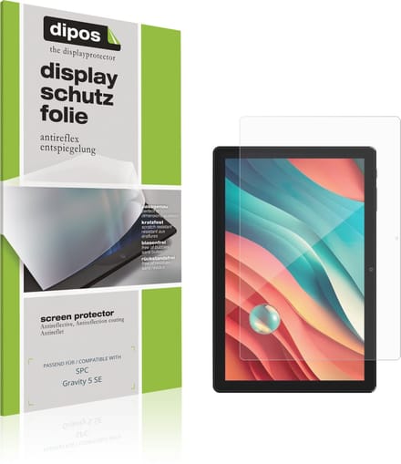 dipos – 2x Matte Beschermfolie geschikt voor SPC Gravity 5 SE | Krasbestendige & antireflecterende Screenprotector Ultra-Thin
