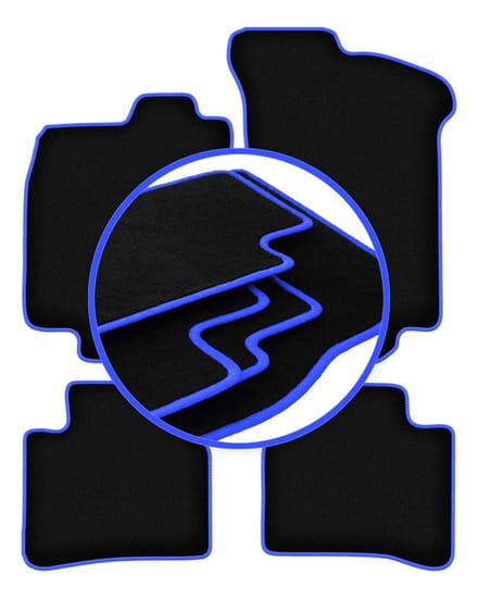 CARLUX-BLUE automatten voor: Lancia Delta II hatchback (1993-1999)