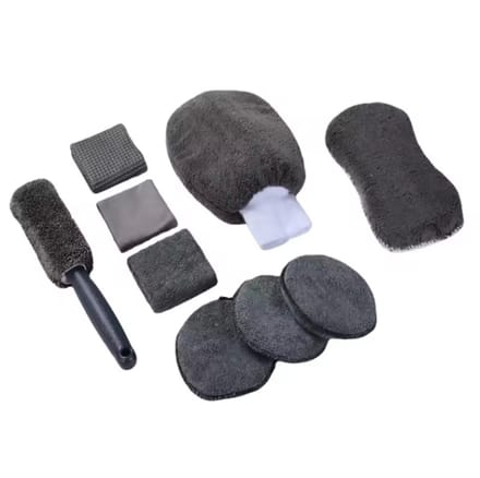 Autowas Schoonmaak Set 9 Delig - Microvezel - Auto Schoonmaak - Auto Accessoires - Universeel Bruikbaar - Auto's - Auto Reiniging set