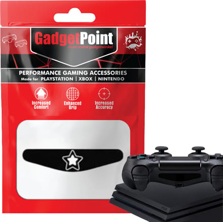 Gadgetpoint - Controller Stickers voor PS4, PlayStation 4 - Performance Gaming Skin - Bescherming Accessoires - Star