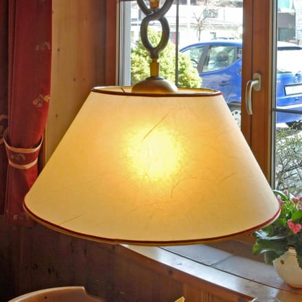 Menzel Decoratieve hanglamp PROVENCE CHALET in geel