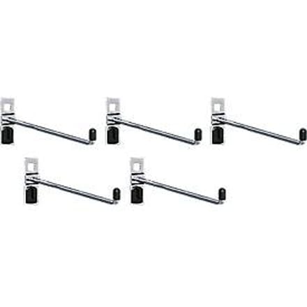 Haak met smalle onderplaat, ø 6 x D 150 mm, 5 stuks