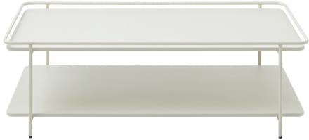 Giga Living Salontafel Yuba - Wit Metaal - 110x55x34,3cm