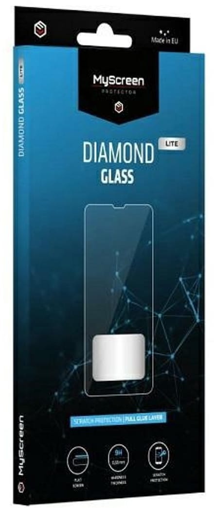 MyScreen Diamond Glass Lite - Telefoniescreenprotector - Voor iPhone 6