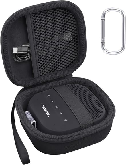 Duurzame Hard Shell Reiscase voor Draagbare Bluetooth Speaker - Bescherming, Schokbestendig, Compact en Lichtgewicht