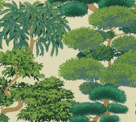 EXOTISCHE TUIN BEHANG | Botanisch - Groen Crème Beige - A.S. Création Cuba II