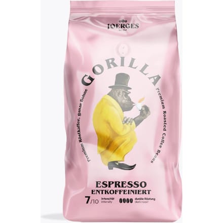 Gorilla Espresso zonder cafeïne 1kg