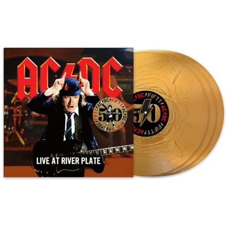 Live At River Plate (50th Anniversary Gold Color Vinyl) - Ac/dc