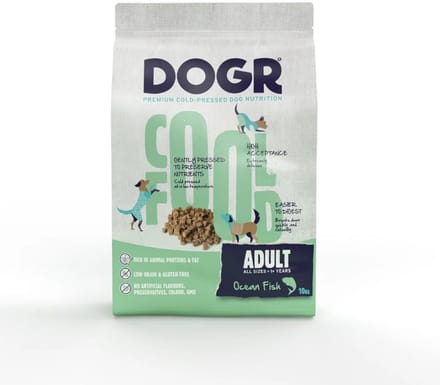Dogr Adult Ocean Fish Koudgeperste Brok 10Kg