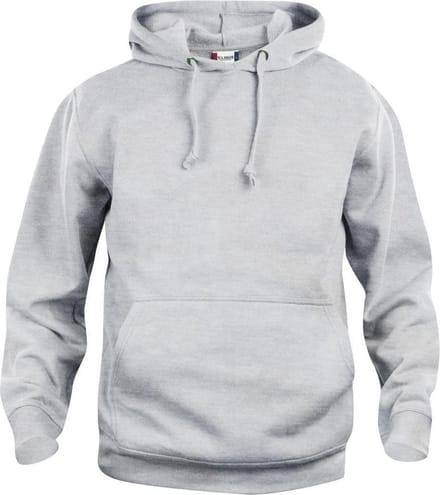Clique Basic hoody Ash maat XS