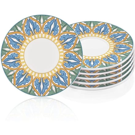 Set van 6 schotels Charm keramiek | Heritage
