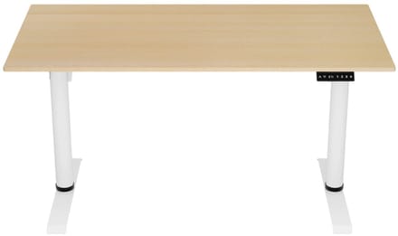 Arozzi Arena Nordico Elektrisch Zit-Sta Bureau - 140 cm - Licht Berk