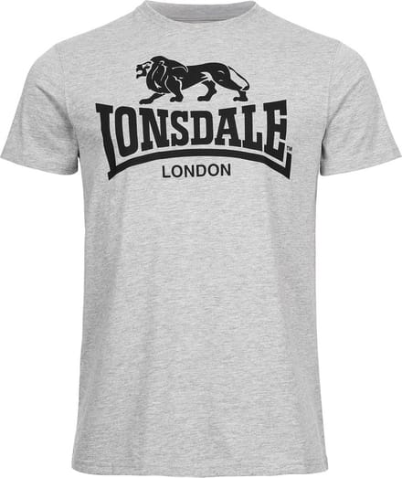 Lonsdale Classic T-shirt Oud Logo Grijs - Maat: L