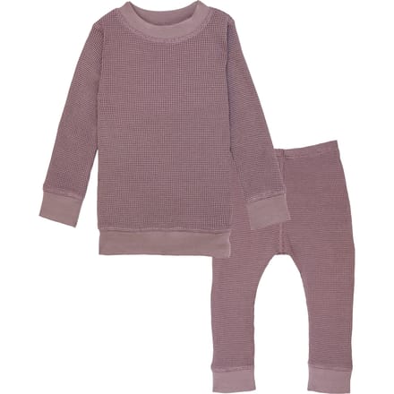 Lodger - Pyjama maat 98 - Paars - 3-4 jaar - luchtig, elastisch katoen