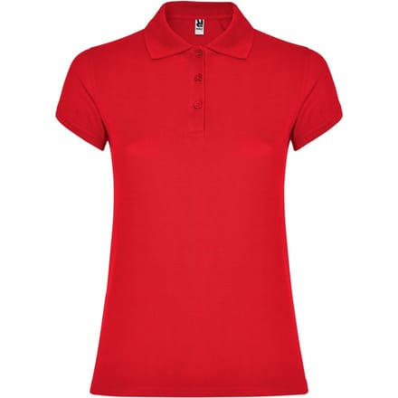 Roly Dames/Dames Ster Poloshirt (Rood)
