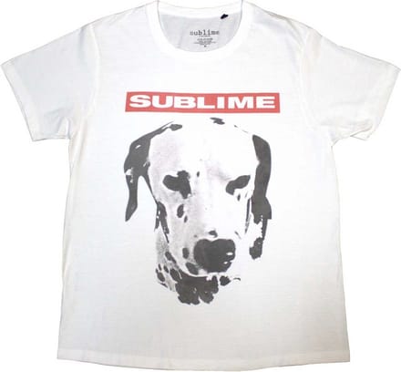Sublime - Dog Heren T-shirt - XL - Wit