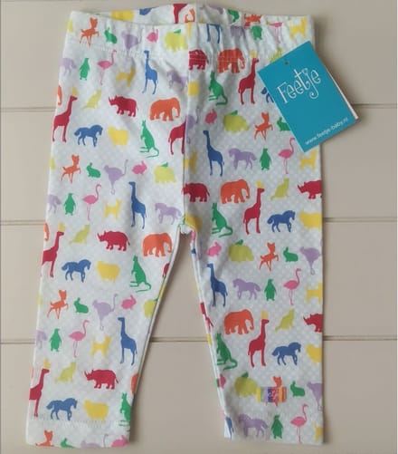 Feetje legging allover Animals maat 62