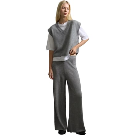 Pure Wool Broek Dames Stefanel Regular Fit