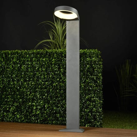 Lucande - LED buitenlamp - 90 lichts - aluminium, polycarbonaat - H: 80.2 cm - antraciet - Inclusief lichtbronnen
