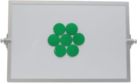 Sam Creative Whiteboard Magneten - Magnetisch Symbool - Cirkel 3cm - Groen - 25 stuks - Whiteboard