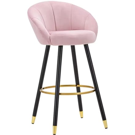 Barkruk Prague Rosa 55×56×104 cm