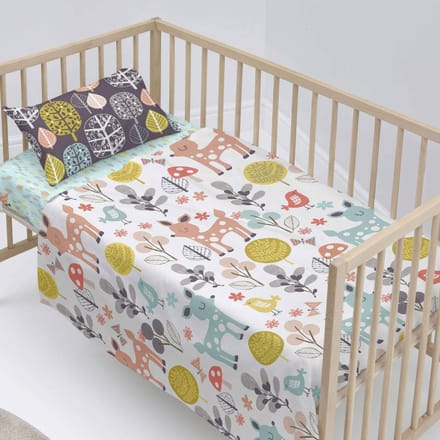 Kinderlakenset Woodland | Moshi Moshi