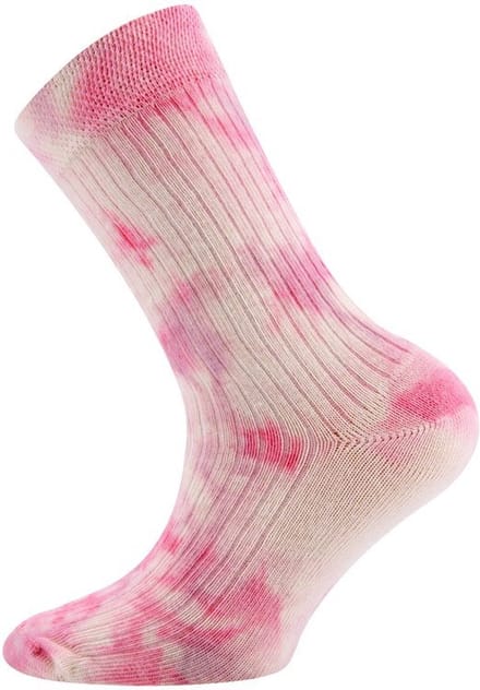 Tie dye sokken van katoen – Pink – 23-26